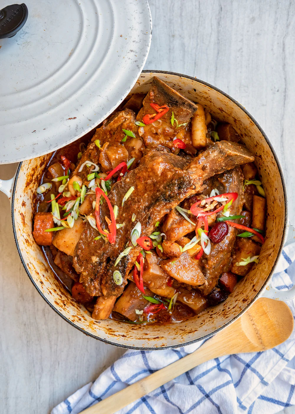 GALBI JJIM (Korean Braised Short Ribs)