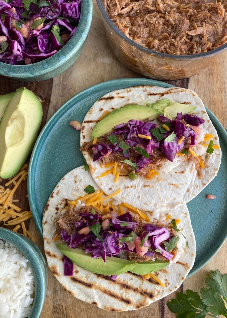 Hula Pork Carnitas Tacos