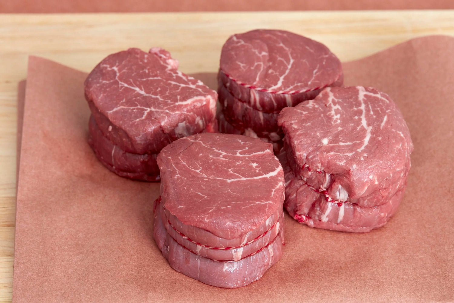 Filet Mignon, Portioned 7–8 oz Tied